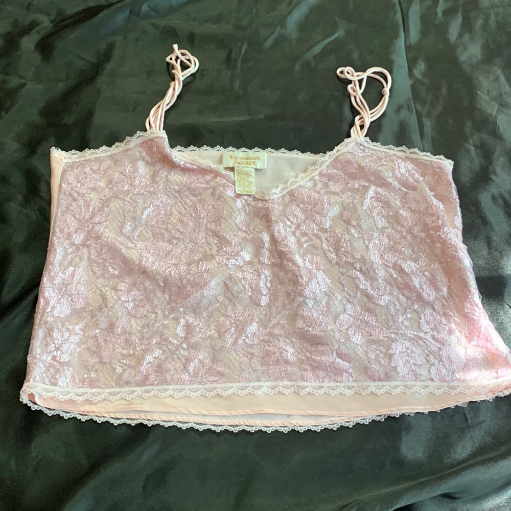 🎀Vintage pink Victoria’s Secret top🎀